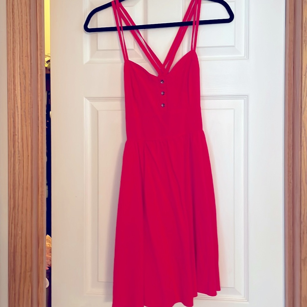 Express sleeveless midi dress